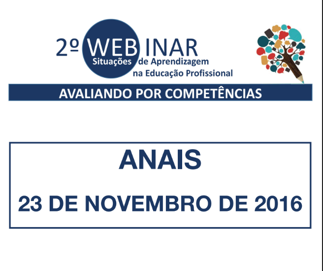 2º Webinar Situações de Aprendizagem na Educação Profissional