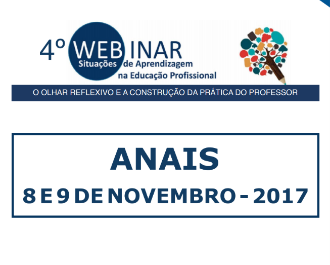 4º Webinar Situações de Aprendizagem na Educação Profissional